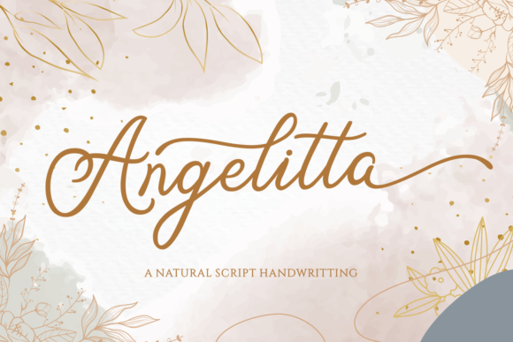 Angelitta: The Handwritten Font for Charming & Elegant Designs
