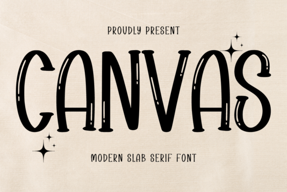 Canvas: The Slab Serif Font That Commands Attention