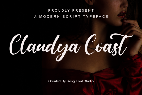 Claudya Coast: The Playful Script for Modern Branding
