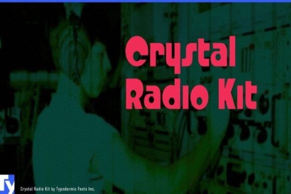 Crystal Radio Kit: A Golden Touch for Vintage Branding
