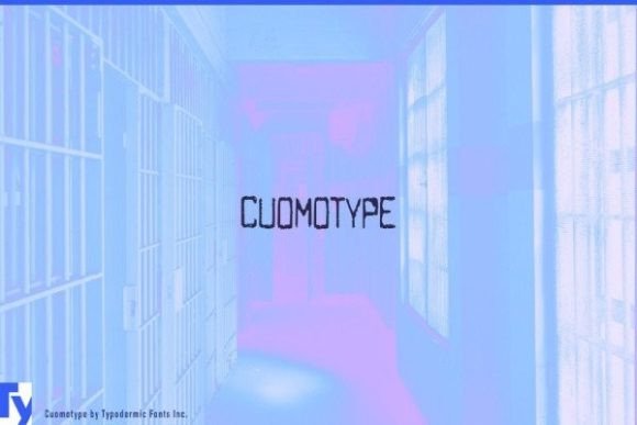 Cuomotype: The Distressed Display Font with Typewriter Soul