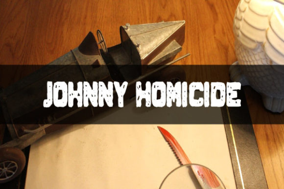 Johnny Homicide: The Shredded Serif That Demands Attention