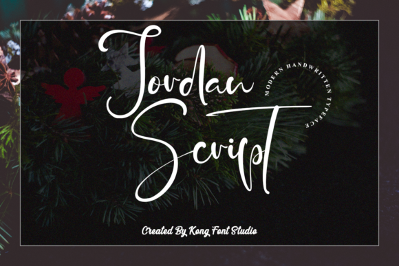 Jordan Script: The Modern Handwritten Font for Creative Brands