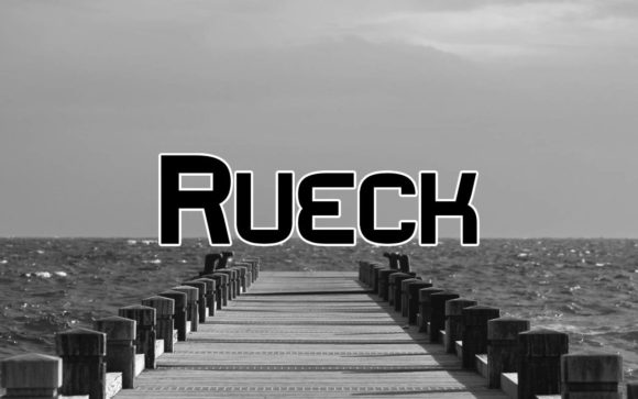 Rueck: A Bold Typeface for Unforgettable Branding
