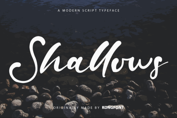 Shallows: The Handwritten Font for Modern Branding
