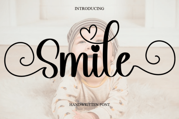Smile Font: The Simple Handwritten Typeface for Natural Design