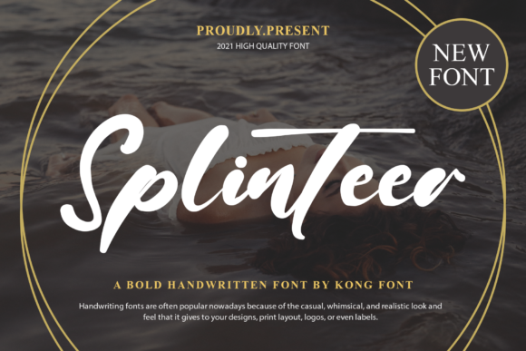 Splinteer: A Fresh Take on Handwritten Script