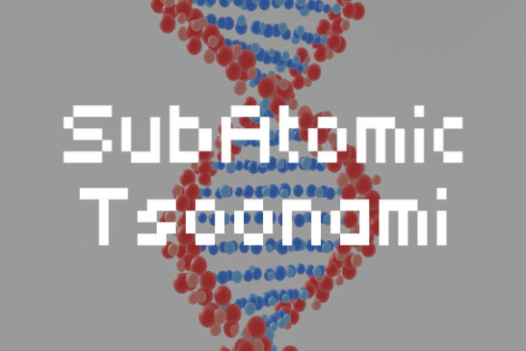 Subatomic Tsoonami: A Display Font with Enduring Character