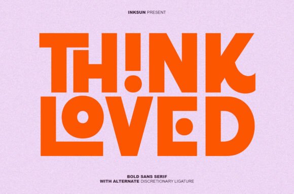 Think Loved: Bold Geometric Impact for Modern Brands