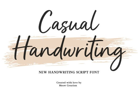 Warm and Welcoming: A Closer Look at Casual Handwriting