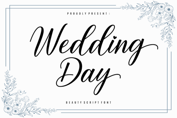 Wedding Day: A Script Font That Captures True Devotion