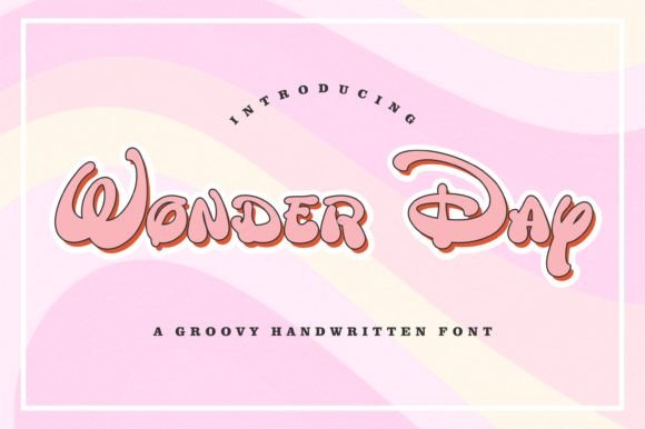 Wonder Day: A Handwritten Font with Cinematic Charm